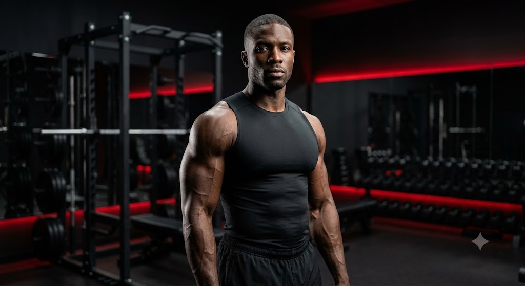 Elite bodybuilder Marcus Vance